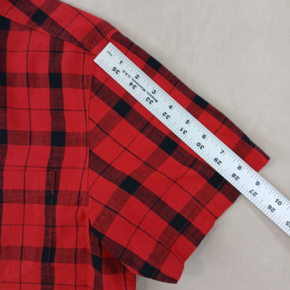 The North Face Medium Mens Shirt‎ 20x27 Button Up Short Sleeve Fits A Small - Picture 10 of 15